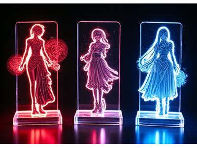 限定版アクリルスタンドのセット