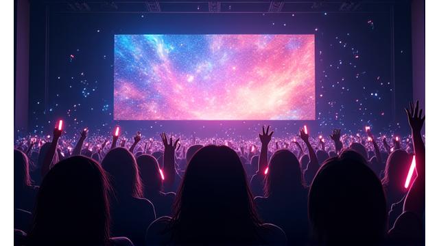 新作アニメ先行上映会の様子