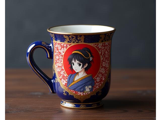 九谷焼コラボ「魔導少女」マグカップ