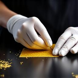 金沢箔の職人、山本健太氏の肖像