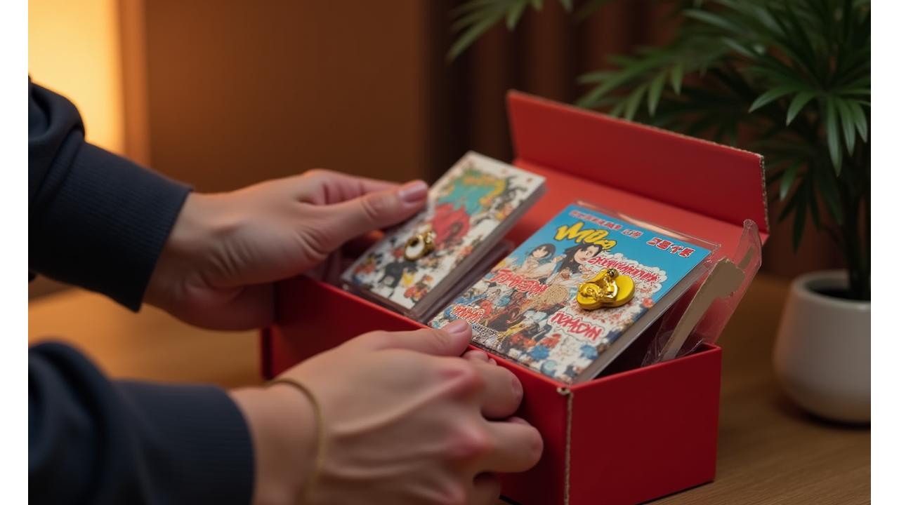 Otaku Niji Studios サブスクリプションボックス開封の瞬間